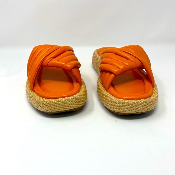 Vince Camuto Shoes - Vince Camuto slide, Apricot, Size 8, attractive, all day comfort, padded footbed